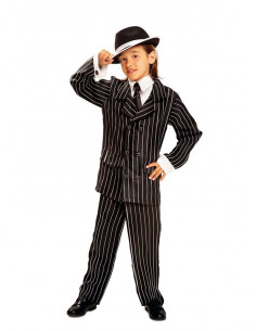 Disfraz gángster mafioso para niño