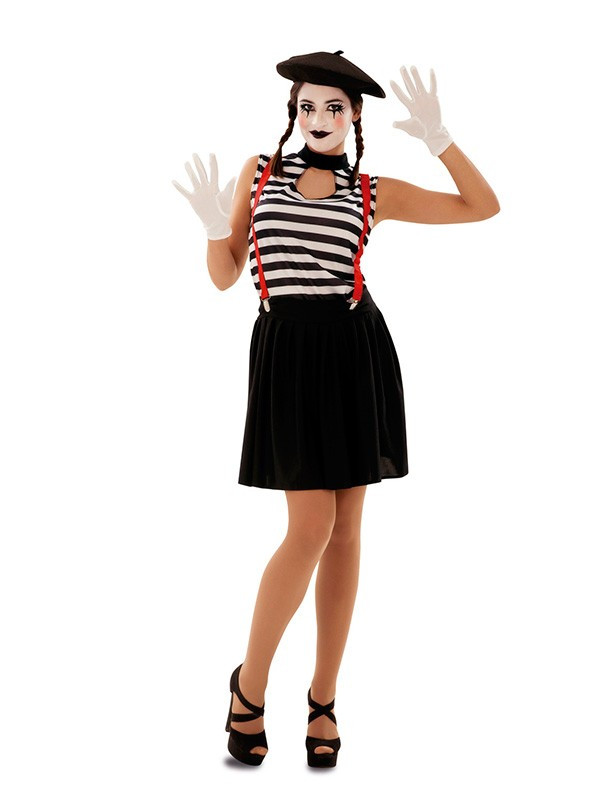 Disfraz Mimo para mujer