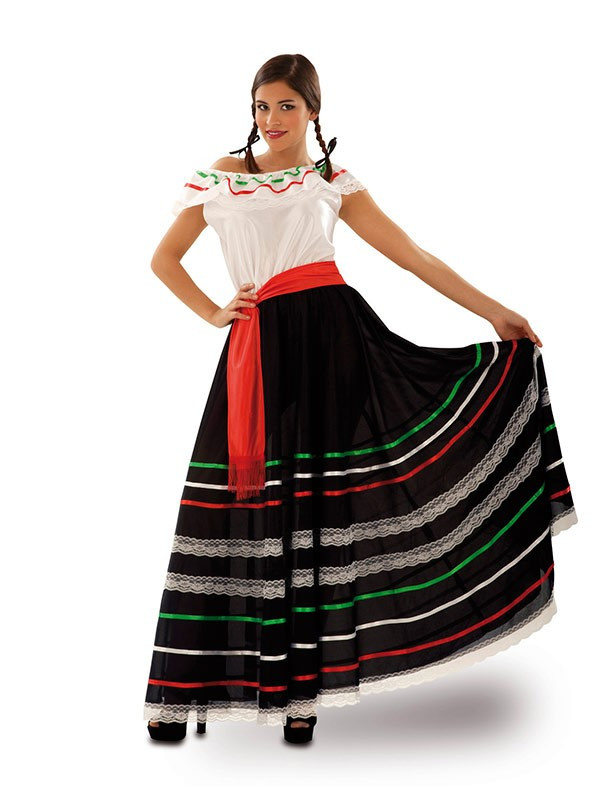 Disfraz de mexicana para mujer