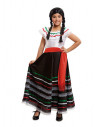 Disfraz de mexicana para niña