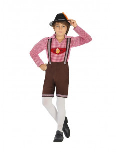 Disfraz de Bávaro Oktoberfest para niño