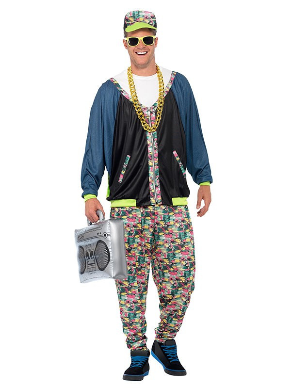Disfraz Hip Hop años 80 hombre