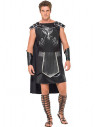 Disfraz gladiador negro para hombre