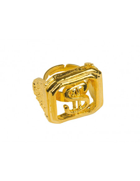 Anillo con forma de Dolar mano