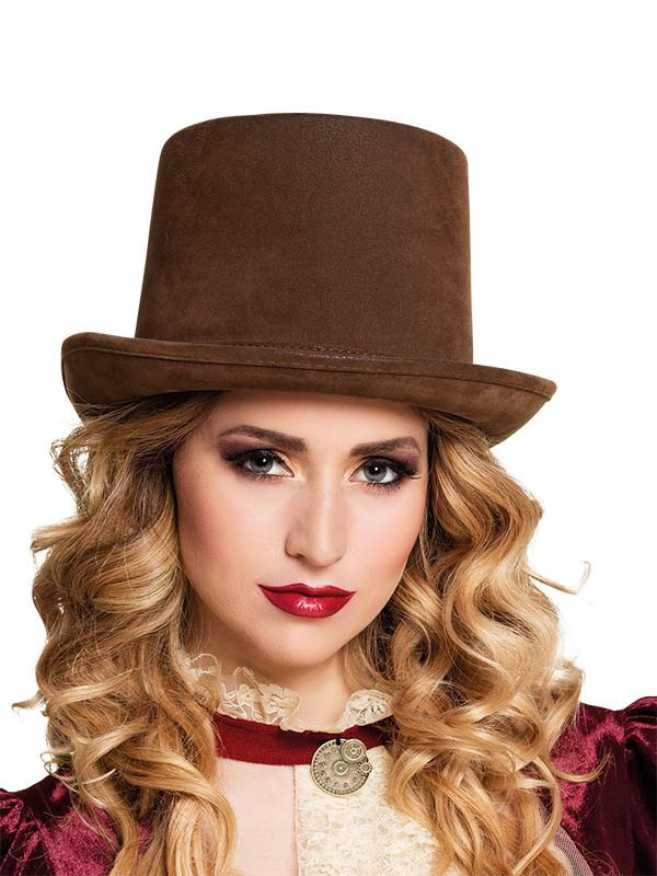 Chistera marrón deluxe