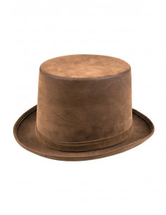 Chistera marrón deluxe 2