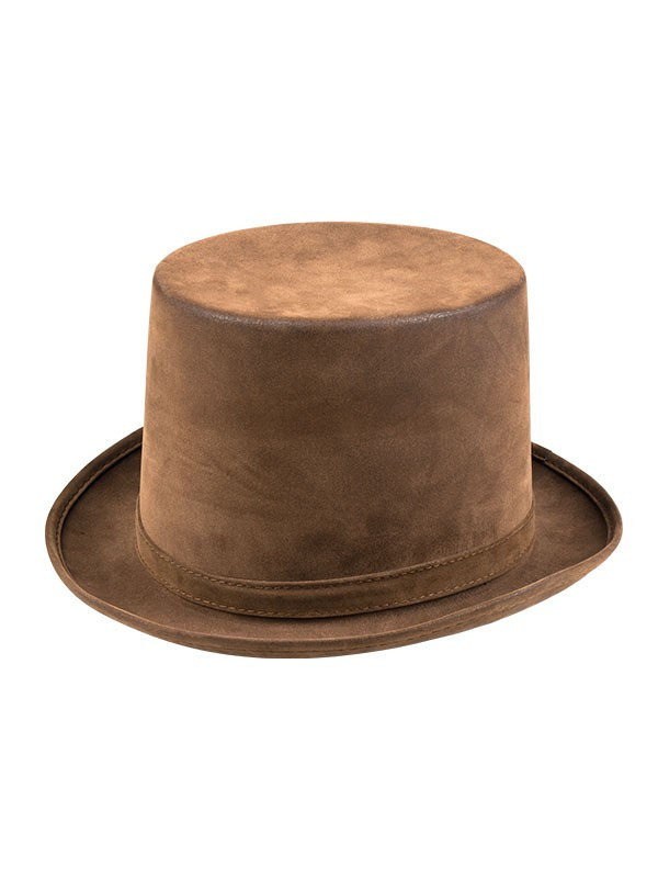 Chistera marrón deluxe mujer