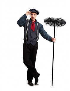 Disfraz de deshollinador para hombre