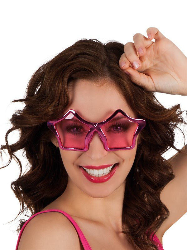 Gafas Star rosa