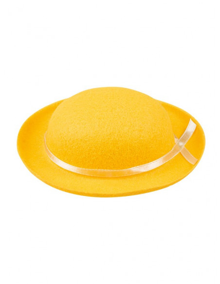 Mini bombín amarillo