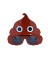 Gafas de emoticono Caca