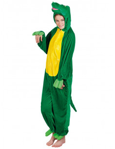 Disfraz de cocodrilo adulto