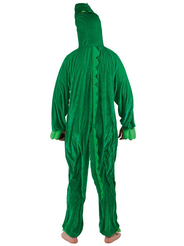 Disfraz de cocodrilo trasera