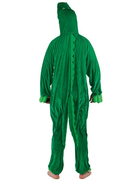 Disfraz de cocodrilo trasera