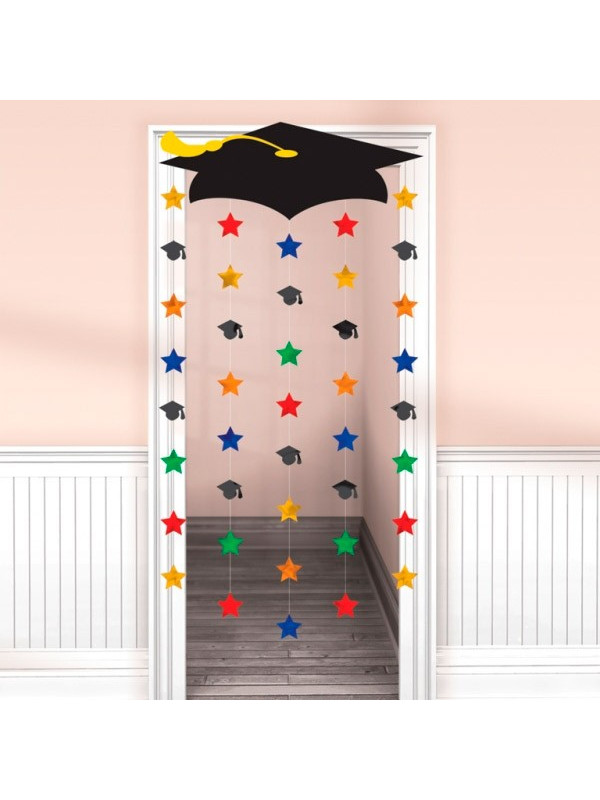 Decoración de graduación para puertas