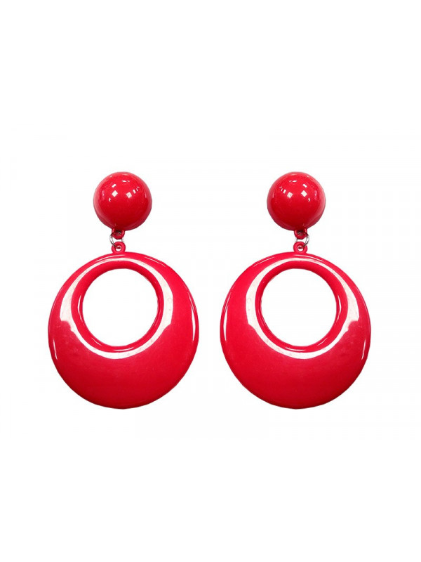 Pendiente andaluza rojo