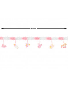 Guirnalda Baby Shower niña