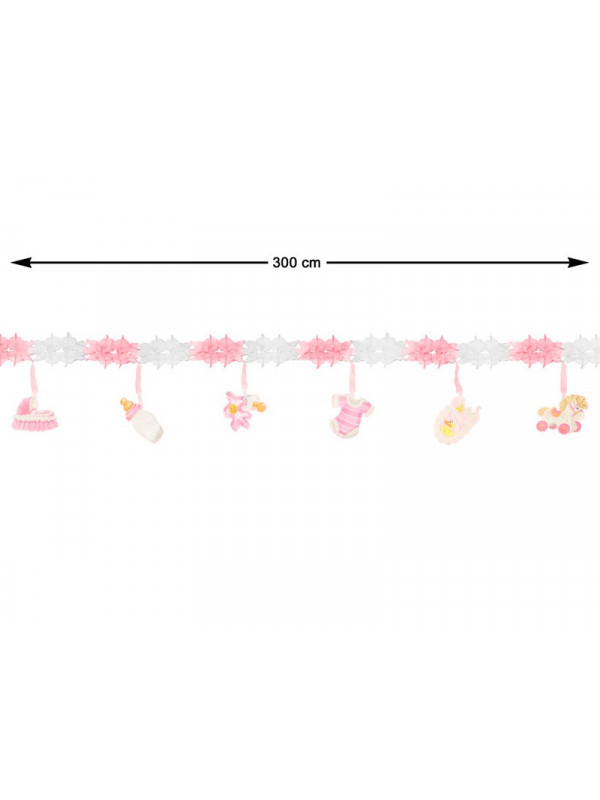 Guirnalda Baby Shower niña