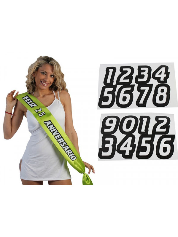 Banda Feliz aniversario personalizable