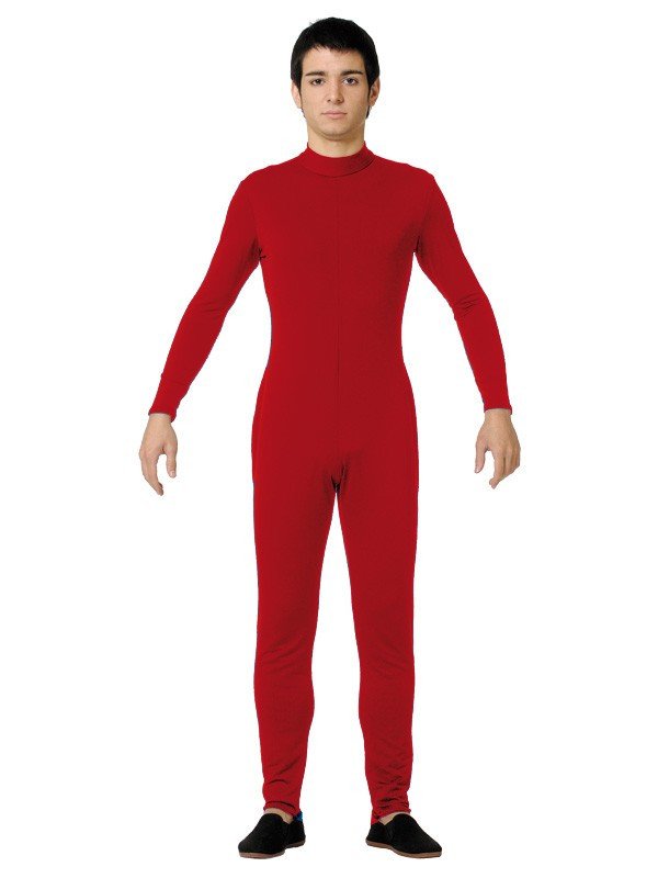 Mallas monos enterizo de licra adulto roja