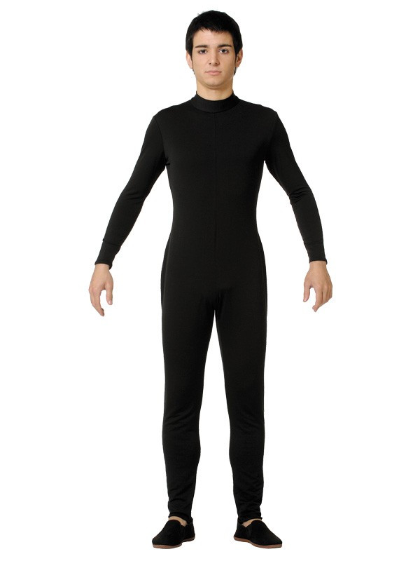 Mallas monos enterizo de licra adulto negra