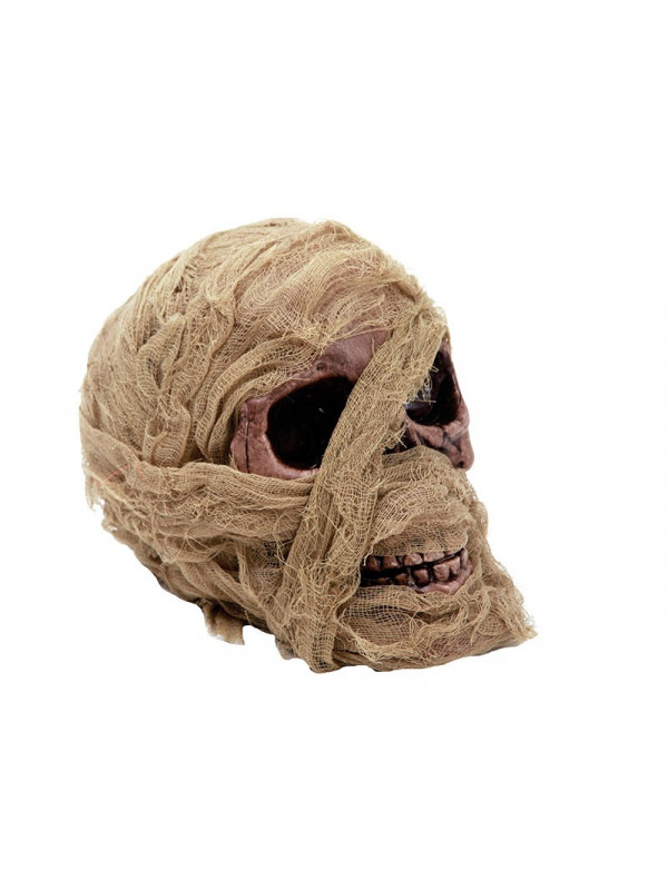 Calavera de momia para decoración