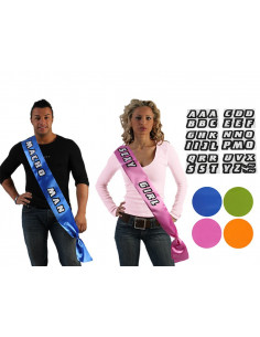 Banda de celebraciones para personalizar