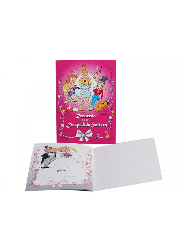 Libro de firmas para despedida de soltera
