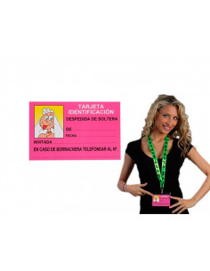 Tarjeta para despedidas identificativa