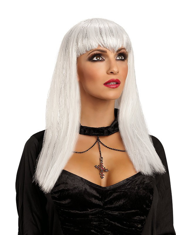 Peluca de vampiresa colores