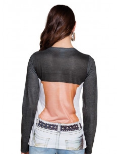 Camiseta sexy crop top 2