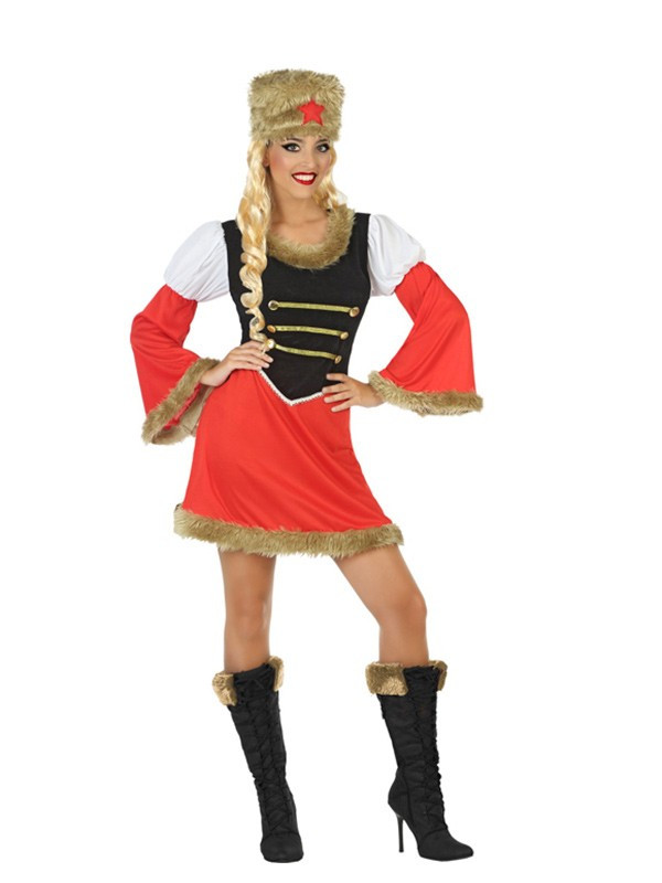 Disfraz de Rusa para mujer