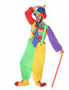 Disfraz de payaso arco iris hombre
