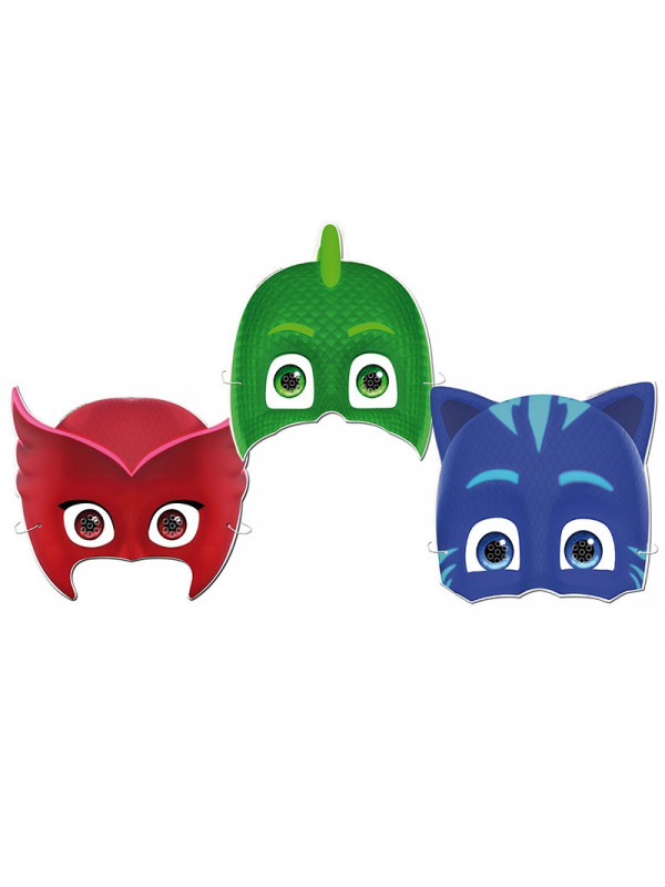 6 Caretas de Pj Mask