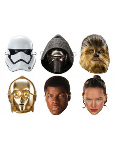 6 caretas de Star Wars