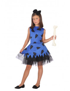 Disfraz de cavernícola Betty para niña