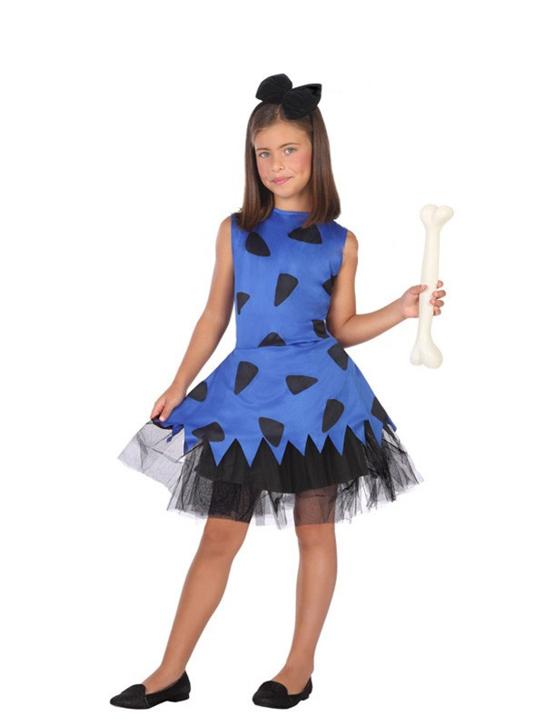 Disfraz de cavernícola Betty para niña