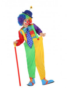 Disfraz de payasito iris infantil