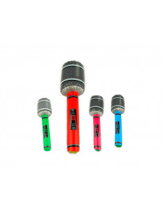 Micrófono hinchable