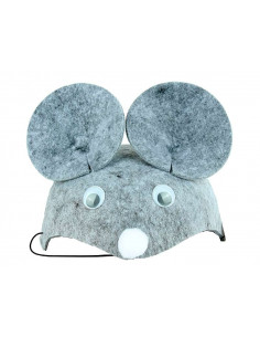 Casquete ratón gris