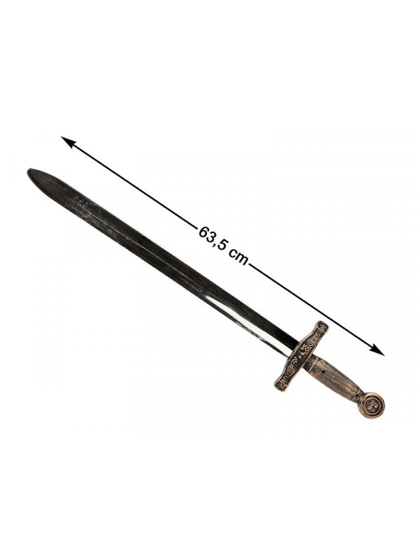 Espada medieval de guerrero