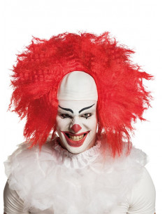 Peluca payaso de terror