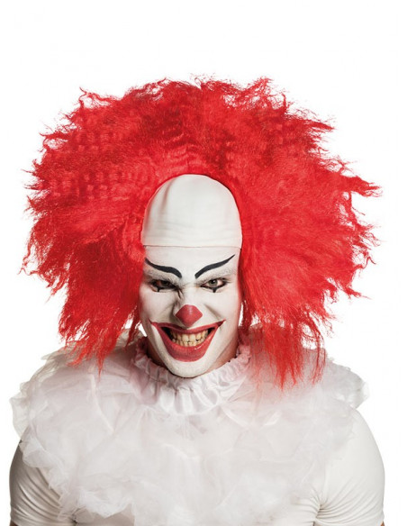 Peluca payaso de terror