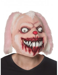 Máscara conejo terrorífico...