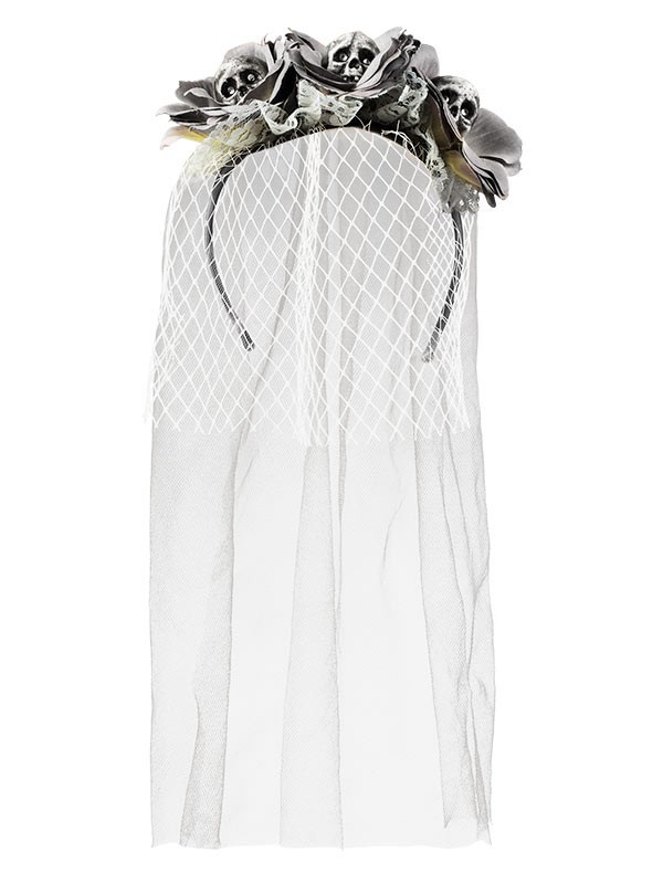 Diadema novia zombie