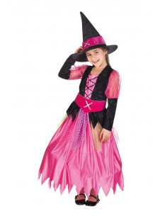 Disfraz de brujita rosa...