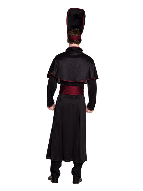 Disfraz de Sacerdote zombie hombre