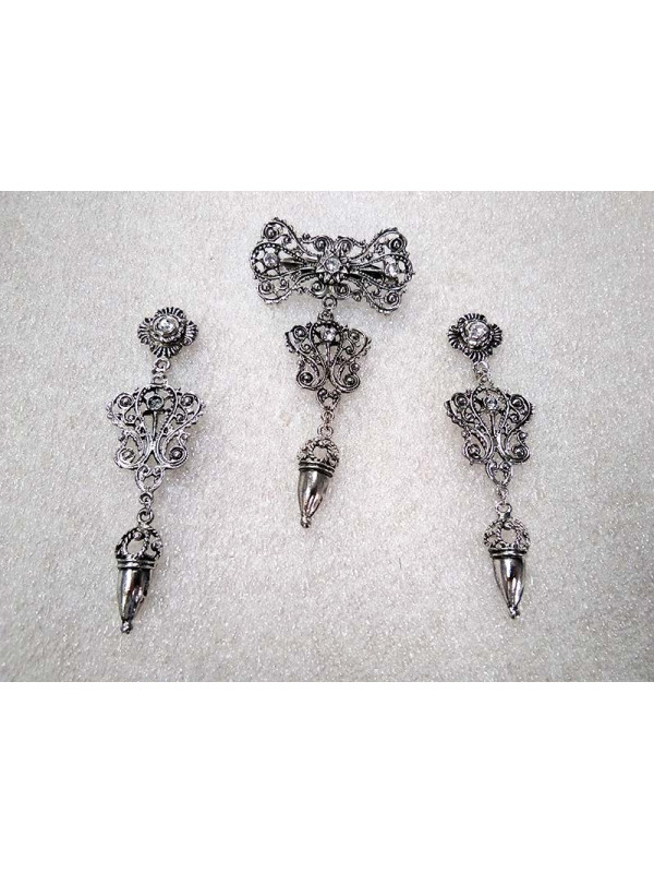 Conjunto baturra aragonesa blanco