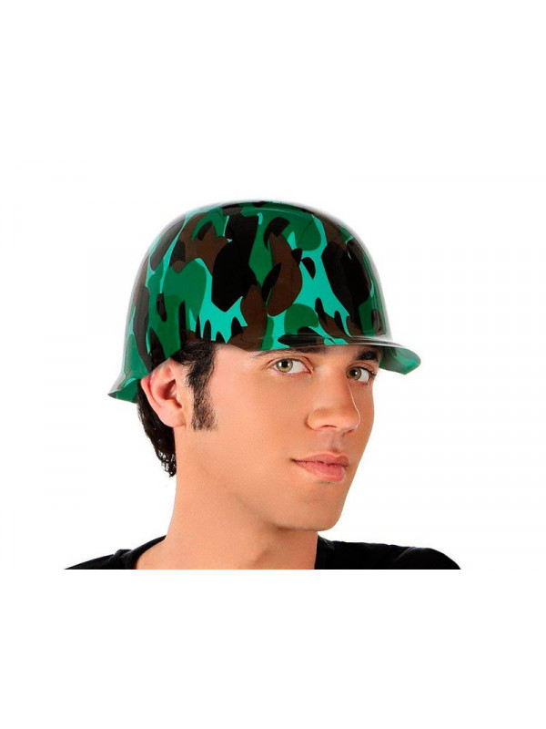 Casco militar camuflaje pvc