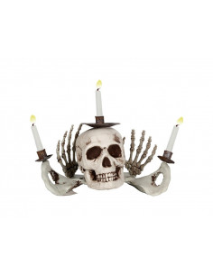 Candelabro calavera